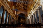 interno S.Maria in Trastevere, Roma