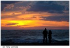 guardando il tramonto