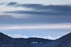 Vette sopra la val Camonica viste dal Passo della Presolana