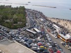 paralisi traffico causa manifestazione