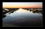 Crepuscolo nelle saline
