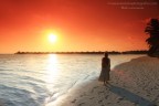 Sunset in Sun Island