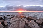 Tramonto sull'Adriatico croato
