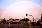 Newtown in a rainbow .. :)