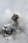 Vetta del Cimon vista da Passo Rolle