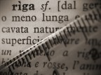 [Contest 54 - Righe] Sulle righe della riga c' una riga con