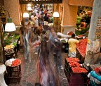 La frenesia del mercato