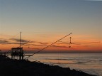 tramonto sul mare