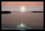 Alba inoltrata a Porto Potenza Picena