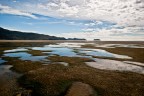 Bassa Marea sulle spiaggie del nord della south island (new Zealand)