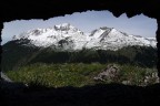 Quasi cent'anni fa da qui non guardavano il panorama....
Foto fatta da una trincea sul monte Freikofel in Friuli ai confini con l'Austrai