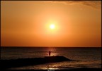Grottammare: pescatore all'alba