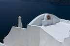 Struttura sulla Caldera di Santorini