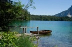 Il lago di Tovel in una splendida giornata