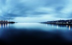 Lunghissima esposizione da piazza unit, Trieste

"L'ora blu"