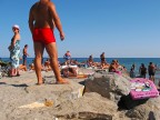 Tipi in spiaggia