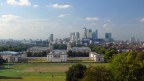 Vista di Londra dalla sommit di Greenwich Park