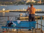 Pesca dal molo