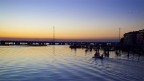 Rientro al tramonto