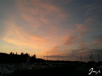 Dopo un tramonto al portcciolo.