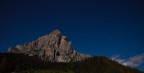 Dopo cena in rifugio e camminata per il ritorno al passo ho tentato questo scatto notturno. 

Canon 7D
EF-S17-85mm f/4-5.6 IS USM @17mm
f/6,3
32 sec.
ISO 640

Cavalletto "da assalto" su tetto dell'auto