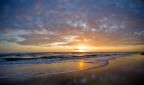 Tramonto sul mare