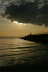 sunset on arran