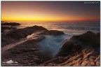 The first light of dawn
