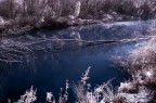 Appoggiato nel blu