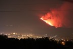 Eruzione dell' Etna del 30 luglio 2011 vista da casa mia San Giovanni La Punta (CT)