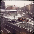 frozen city