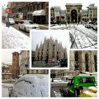 Nevicata a Milano