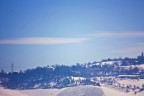 la collina innevata