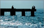 Mare e controluci.
Diapositiva del 1980.
Album: Vecchi ricordi.