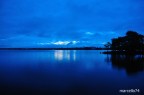 Alba in blu