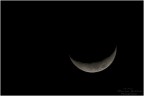 La luna a &quot;barchetta&quot; di questa sera