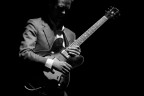 particolare chitarrista dei James' Taylor Quartet