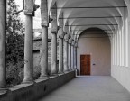 chiostro della cattedrale di San Colombano a Bobbio