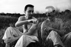 Attraversando uno degli stadi di solitudine, in un momento di profondo sconforto che prelude il farla finita. L'amico immaginario, quello con cui  sempre stato un piacere condividere un sigaro.