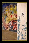 particolare di un murales