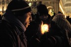 dal sit-in di ieri in p.zza Duomo a Milano