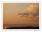 Blur sunset