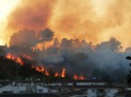 Incendio a Roma