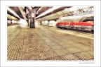 il frecciarossa alla stazione Certosa...