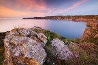 LONELY DAWN ON THE CLIFF