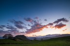un tramonto