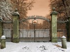 Vicino a casa, l'altra notee, dopo la nevicata