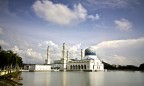 Prova di Hdr, moschea di KotaKinabalu - Malesia