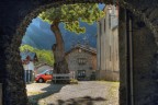 Il paese di Moncenisio, alta Val di Susa.