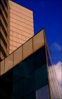 Palazzi nel cielo blu
